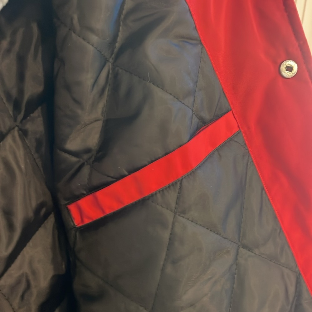 Red Lckr Varsity Jacket - Picture 5 of 7